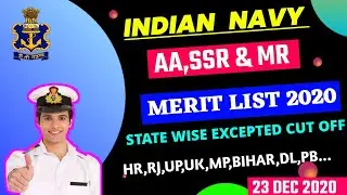 NAVY SSR FINAL CUT OFF 08/2020,NAVY SSR/MR FINAL CUT OFF 2020,NAVY SSR/MR FINAL MERIT LIST 2020,