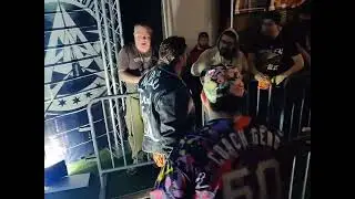 A montage of Beef in AAW