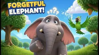 ভুলোমনা হাতি ও বুদ্ধিমান টিয়া 🐘🐦 | Funny Animal Stories for Kids | Moral Story | #BanglaKidsCartoon