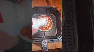 Easy Vegan Airfry Pizza