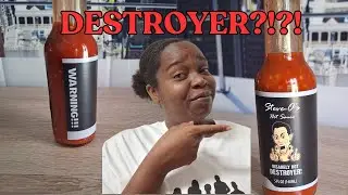 Steve O's INSANELY Hot DESTROYER Hot Sauce | Hot Sauce Review