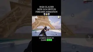 M4 Glacier New Gun Switch Firearm Animation ...😱#explore #pubgmobile #battleroyalegameplay