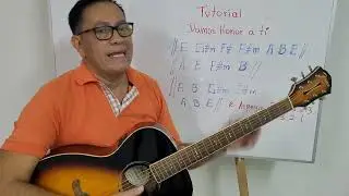 Damos Honor A Tí. Tutorial de Guitarra Rodrigo M.a