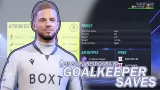 BEST 93 RATED GOALKEEPER BUILD - GOALKEEPER COMPILATION