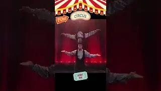 Amazing Circus Act🎪 Head Balancing