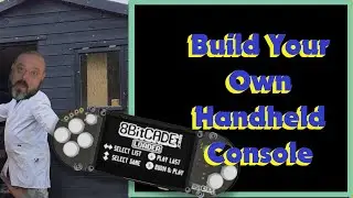 8BitCadeXL DIY build your own console. Handheld games console, beginners solder practice. 8bitcade