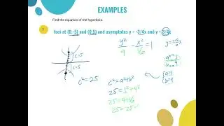 Alg2H - Chapter 4.3f - Writing Equations of Hyperbolas
