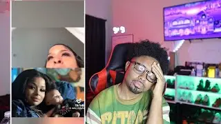 Chrisean Rock leaves JUNIOR in a hot car to argue with Blueface!! Twitch bans her bc of incident!!