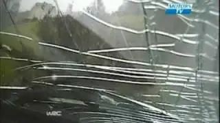 2009 JWRC Ireland Hans Weijs crashes