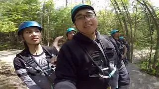 GOPRO | FIRST TIME ZIPLINING | IN MACKINAW MICHIGAN [ADVENTURE TIME]