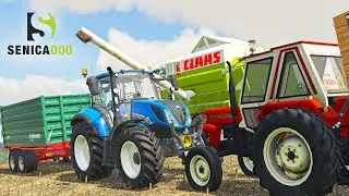 UTH19 - Corn Harvesting in Dolenjska Farming simulator 2019
