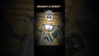 Granny robot escape 🔥 🗿💯 #granny​ #horrorgaming​ #shorts​