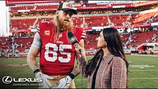 George Kittle Talks Complementary Football and Tight End Record in Win vs. Bears
