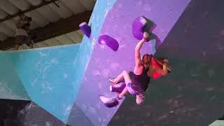 Delaney Miller Cliffs of Id 2018 Woman Up Climbing Festival Open Competition