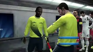UCL First Knockout Round - AC Milan vs SL Benfica * PES 2013*
