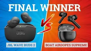 JBL Wave Buds 2 vs boAt Airdopes Supreme 🔥Best For Music, Gaming, ANC, Battery⚡️Best TWS Under ₹2000