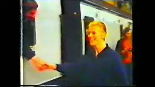 David Bowie - 1976 Victoria Station Rare Clip -  German TV