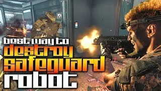 Fastest Way To Take Out The Robot In Safeguard (Best Weapon To Use To Disable The Safeguard Robot)