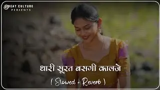 Thari Surat Basagi Kalaje (Slowed Reverb) New RaJasthani Song New Marwadi Lofi Song Instagram Viral 