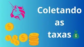 Uniswap v3 - Coletando taxas - Matic Usdt e criando Pool - farm - polygon
