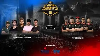 [ENG] Yuvin Community Cup Samurai Esports vs Team Mahi | Lower Bracket Finals B03 | Valorant