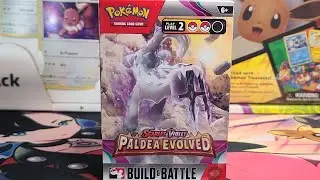 Paldea Evolved Prerelease Kit Opening (Build & Battle Box)