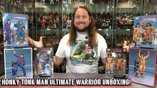 Honky Tonk Man & Ultimate Warrior WWE Coliseum Collection Unboxing!