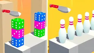 Slice It All! Very Satisfying and Relaxing ASMR Slicing Gameplay Video