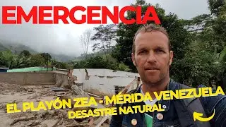 Emergencia en El Playón, Zea - Estado Mérida, Venezuela .