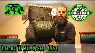 Список снаряжения для длинной тропы Вермонта | Поход Vermont Long Trail Thru 2021 #longtrail #gearlist
