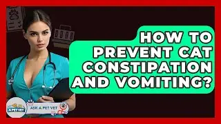 How To Prevent Cat Constipation And Vomiting? - Ask A Pet Vet