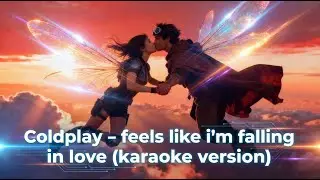 Coldplay - feels like i'm falling in love (karaoke version)