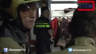 Vrouw onwel; brandweer voert metingen uit Brusselsestraat Zevenaar