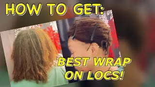 Sisterlocks | Microlocs - QUICK! Wrap stretching LOC SHRINKAGE (Visual ONLY)