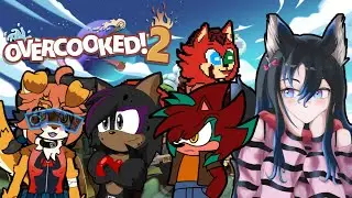 Overcooking our brains playing Overcooked 2 with friends