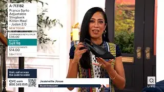 Franco Sarto JADEN 2 on QVC Q Check Big Deal with Sandra Bennett & Jeannette Josue