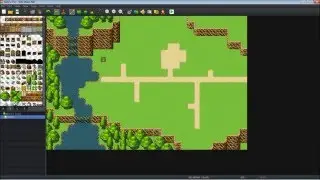 RPG Maker MV DevLog - Akiki's Trail Home Village Time Lapse
