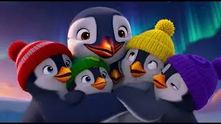 Five Little Penguins  Kids Nursery Rhyme