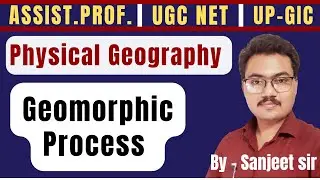 What is GEOMORPHIC Process? | Physical geography | #ugcnet