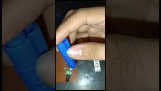 how To Make LDR Light Sensor Circuit Using Relay And 741ic 😁 || #shorts #ldr #diy #relay #circuit