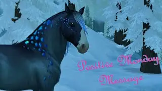 Positive Monday Message #381~ [SSO] Star Stable Online