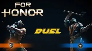 For Honor: Duel Fight - Raider vs Warlord Gameplay [PC Beta Version]