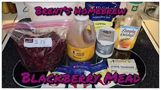 How to Make Blackberry Mead #howto #recipe #wine