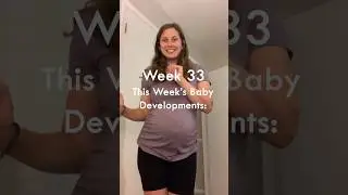33 Weeks Pregnant Baby Development