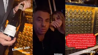 Davide Lacerenza e sua sugar baby provano un nuovo locale di lusso a Milano e restano a bocca aperta