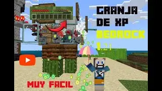 GRANJA DE XP PARA MINECRAFT BEDROCK 1.21 MUY FACIL Y EFICIENTE