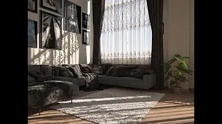 How to make a Photorealistic Sheer Curtain Material with 3ds max + V-Ray