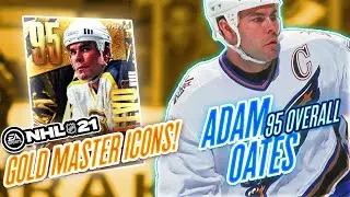 NHL 21 | GWC PACK OPENING! | NEW GOLD MASTER ICONS! | 95 OATES