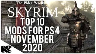Skyrim Special Edition: ▶️Top 10 PlayStation 4 Mods◀️ November 2020