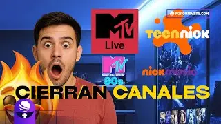 🚨Adi&oacute;s a emblem&aacute;ticos CANALES de MTV y NICKELODEON: Paramount CIERRA sus canales cl&aacute;sicos 📺